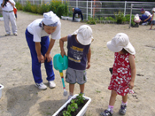 住みやすい町づくりのために地域の公共の場所に花を飾る「花のオアシス運動」