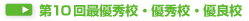 第10回最優秀校・優秀校・優良校