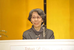 審査委員長 東海大学教授 小澤 紀美子氏