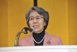 審査委員長 東海大学教授 小澤 紀美子氏